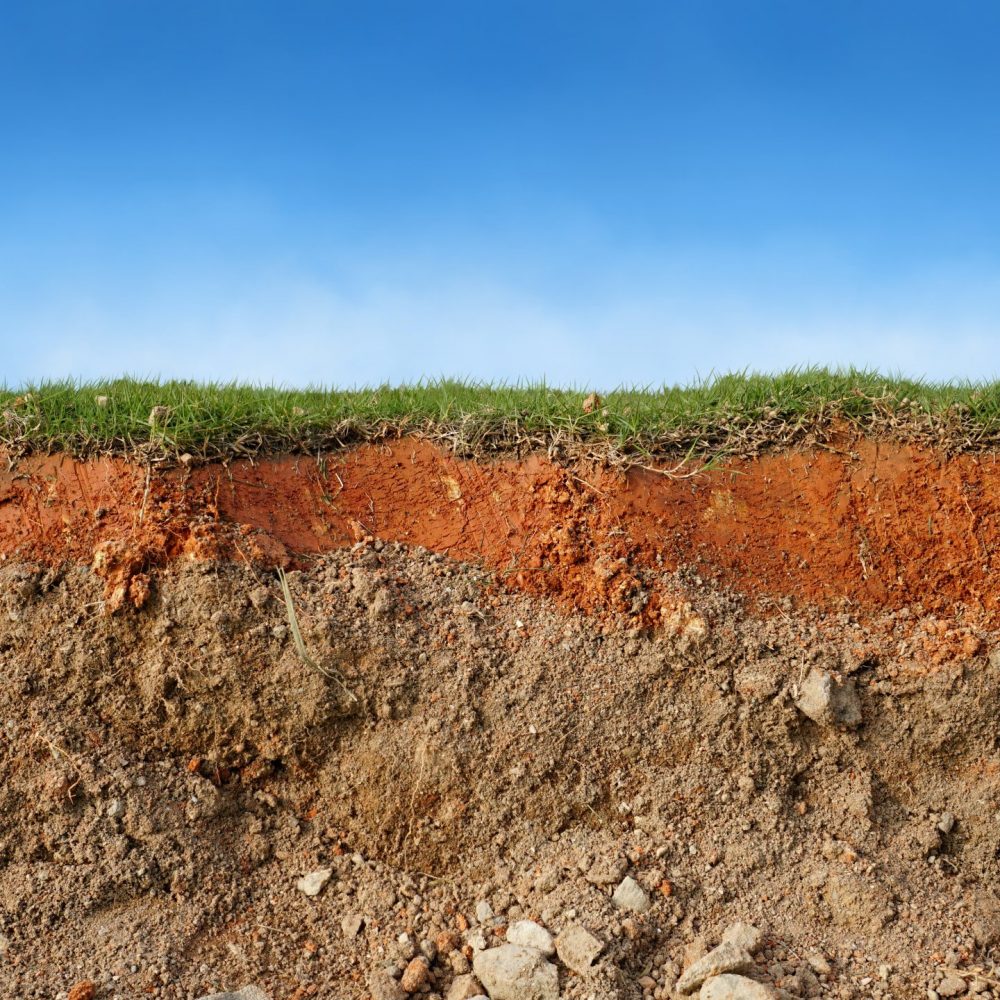 Underground,Soil,Layer,Of,Cross,Section,Earth,,Erosion,Ground,With